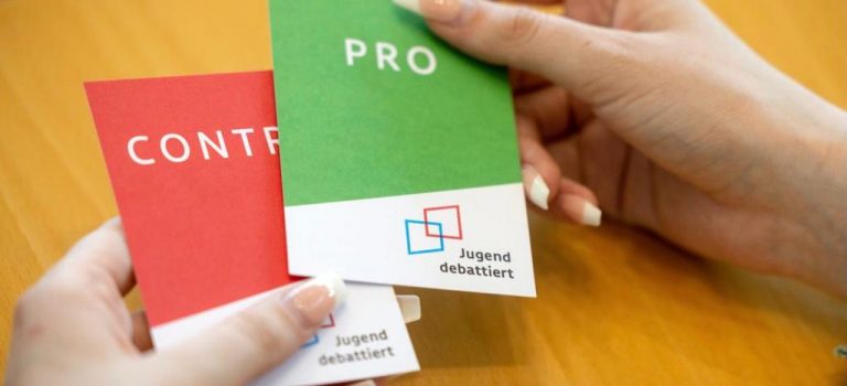 Landesfinale Jugend debattiert