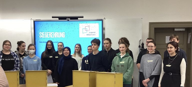 Debattieren am Goethe