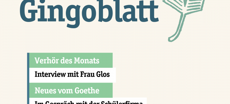 Erste Ausgabe neue Schülerzeitung Erste Ausgabe neue Schülerzeitung