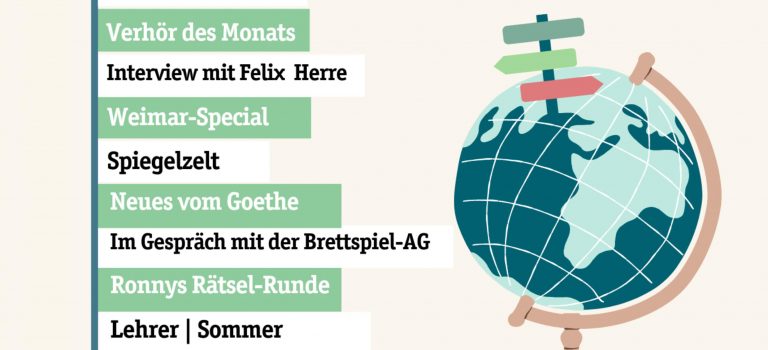 Zweite Ausgabe Schülerzeitung GINGO-BLATT